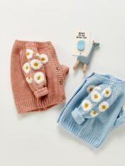 Baby Girls Cardigans Knitted Sweater 2